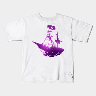 Pirate Ship Kids T-Shirt